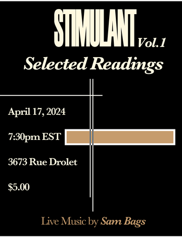 Event Stimulant Vol 1, Selected Readings